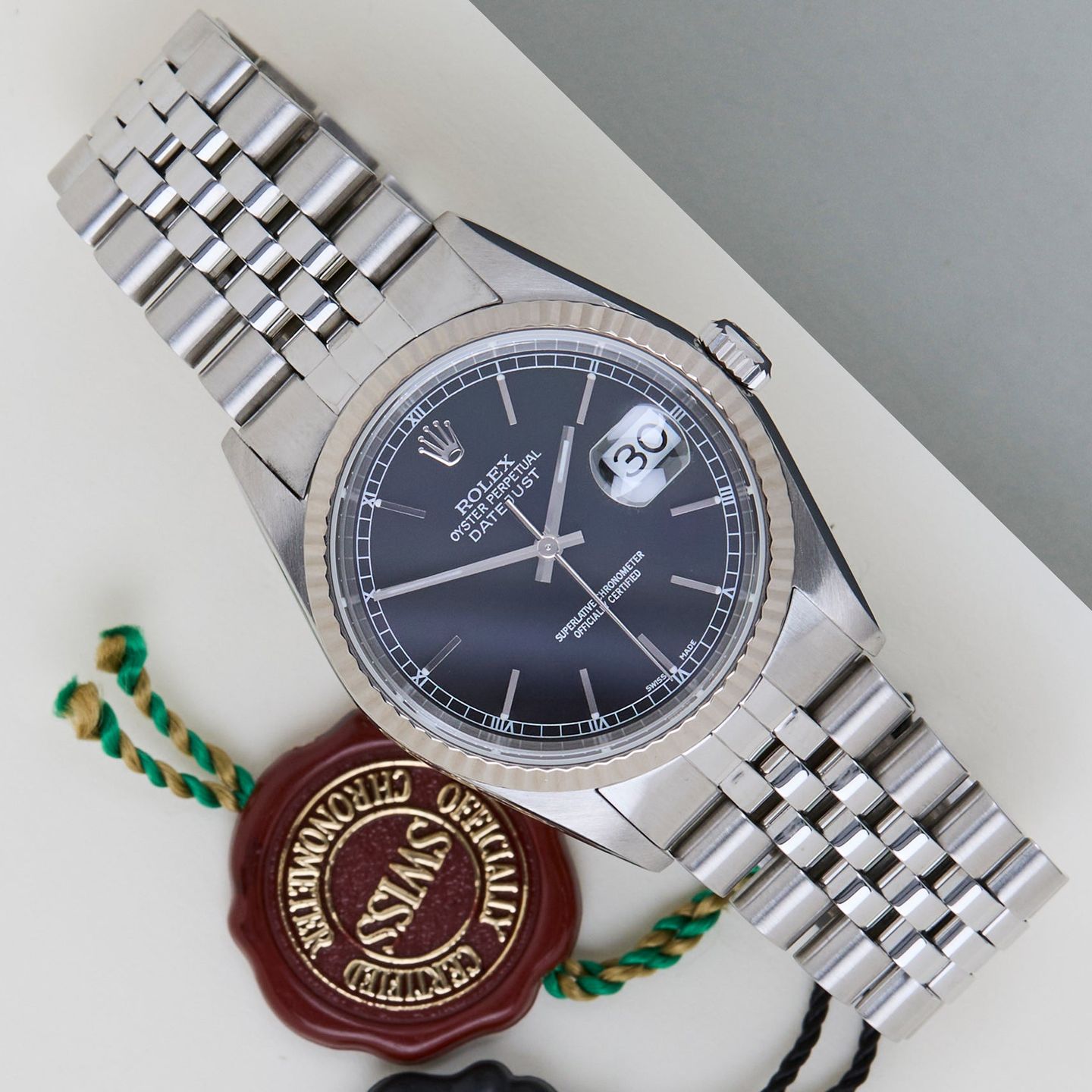 Rolex Datejust 36 16234 (2002) - 36 mm Steel case (1/8)