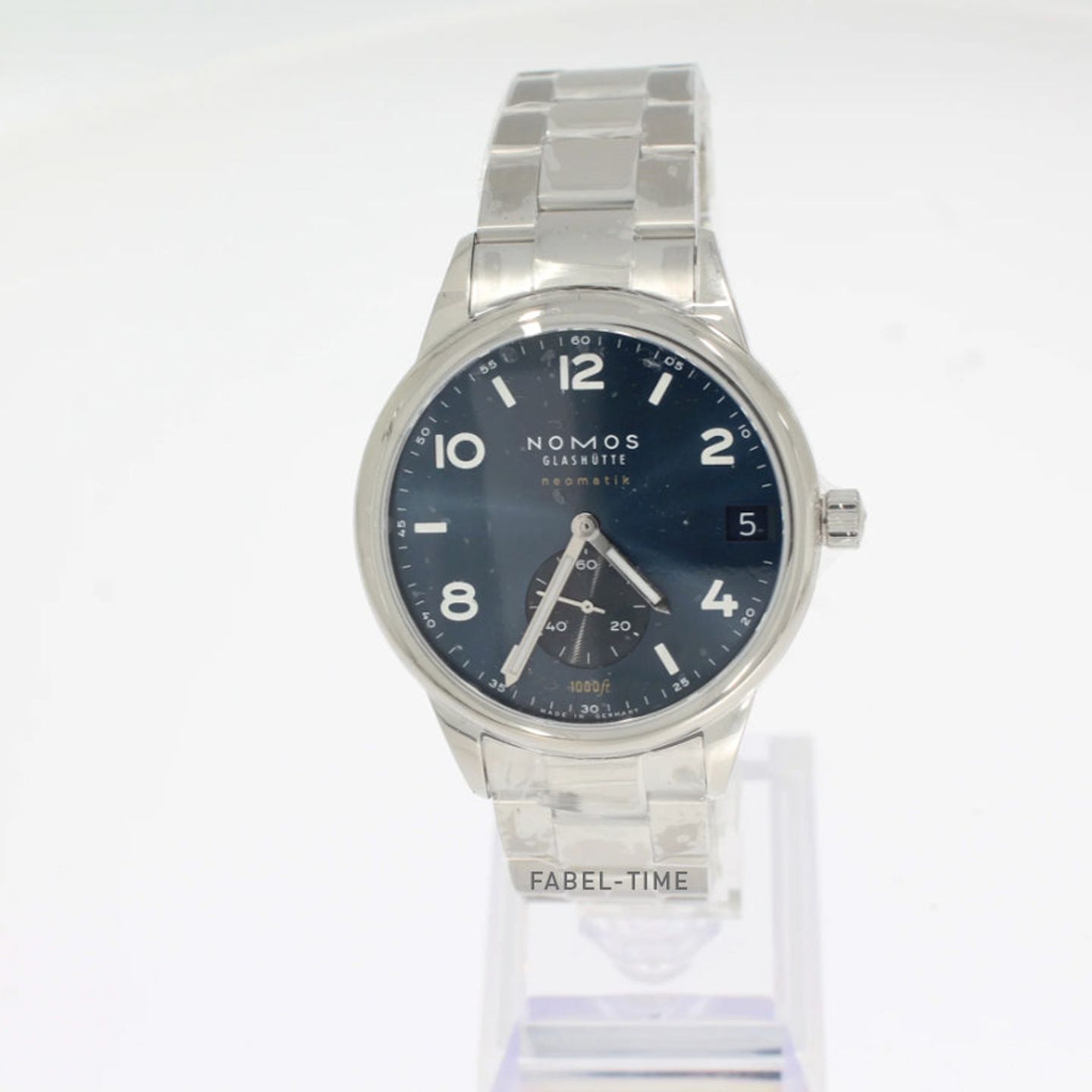NOMOS Club Neomatik 782 (2026) - Blauw wijzerplaat 42mm Staal (1/4)