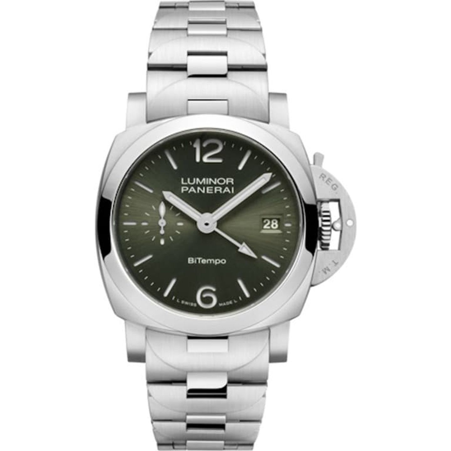 Panerai Luminor PAM01640 (2025) - Groen wijzerplaat 40mm Staal (1/1)