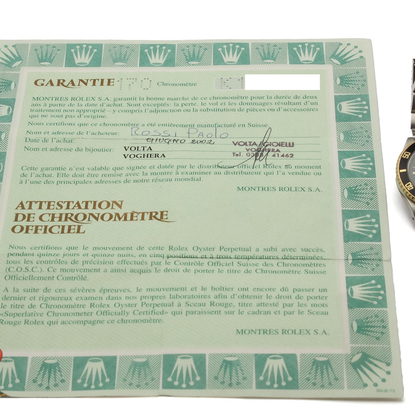 Rolex Submariner Date 16613 - (6/6)