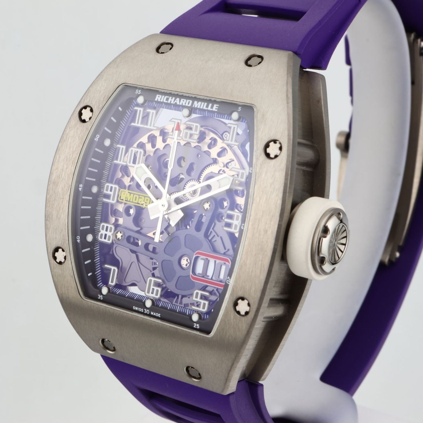 Richard Mille RM 029 RM029 AM-TI (2015) - Transparent dial 39 mm Titanium case (3/6)