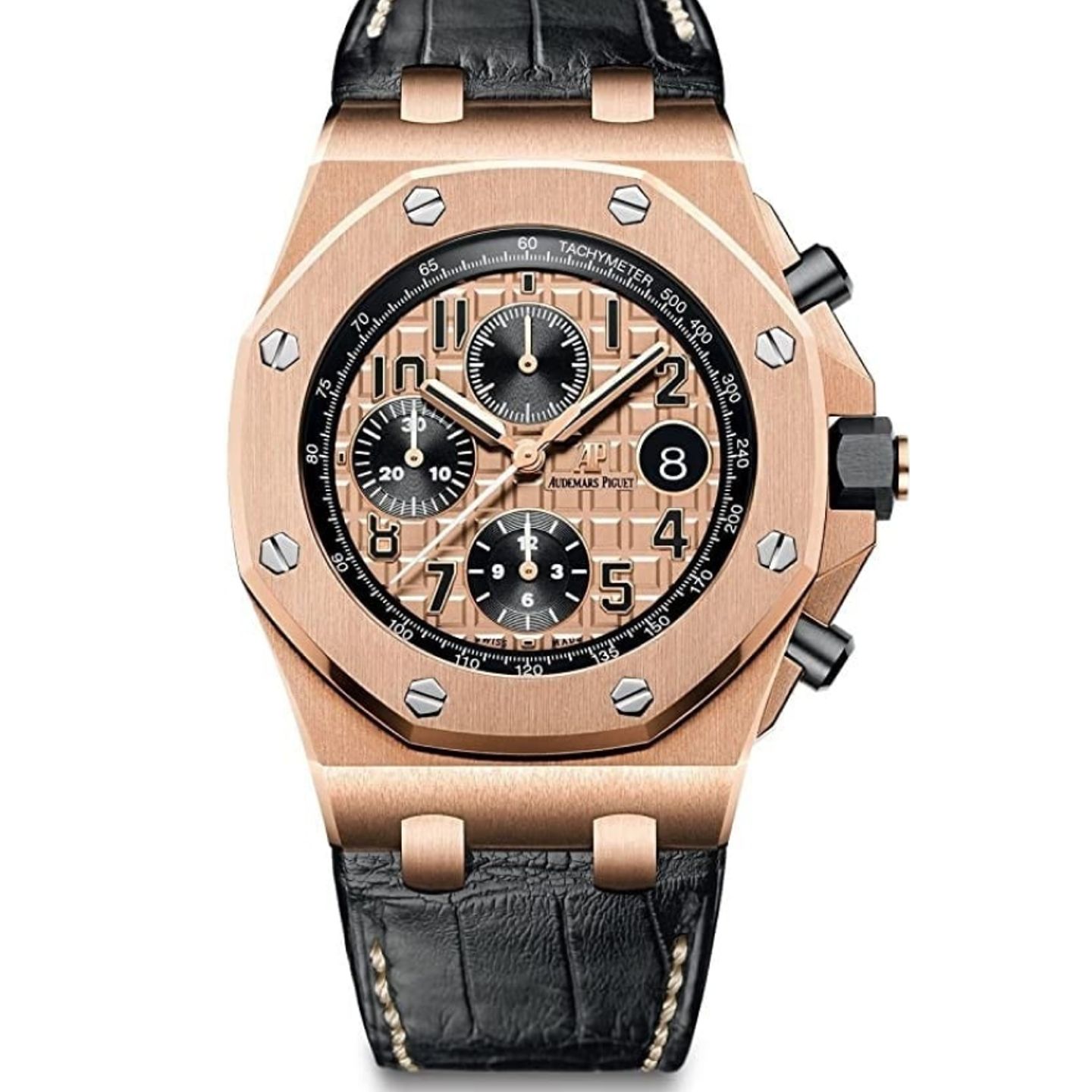 Audemars Piguet Royal Oak Offshore 26470OR.OO.A002CR.01 (2023) - Goud wijzerplaat 42mm Roségoud (1/8)