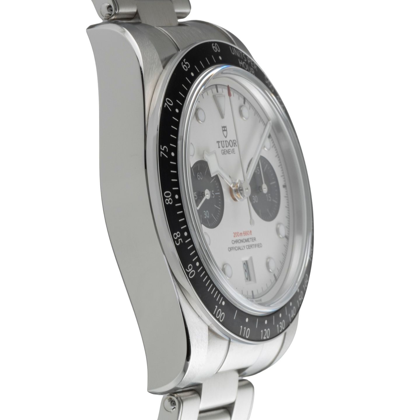 Tudor Black Bay Chrono 79360N (Unknown (random serial)) - Silver dial 41 mm Steel case (7/8)