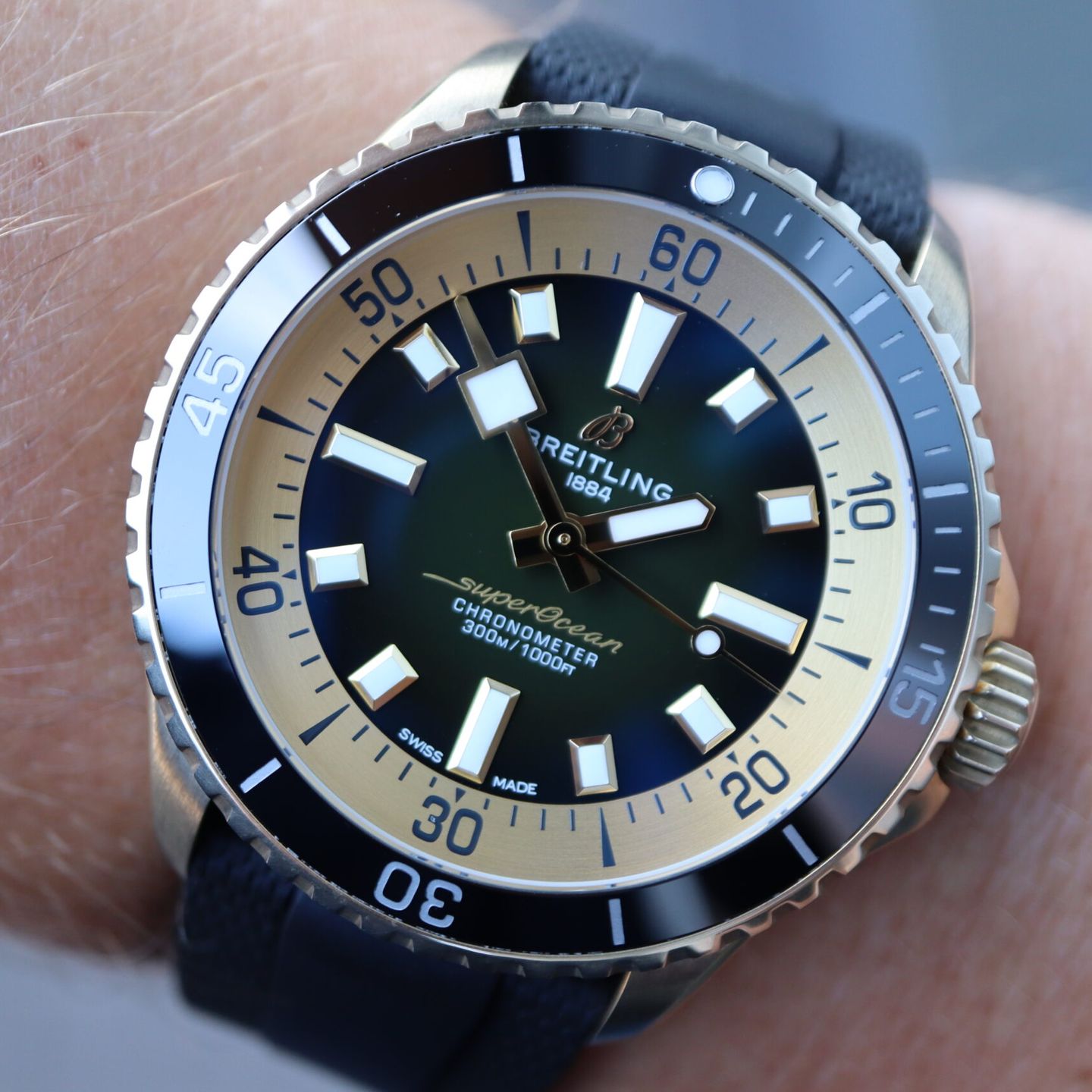 Breitling Superocean 42 N17375201L1S1 (2025) - 42mm Brons (1/8)