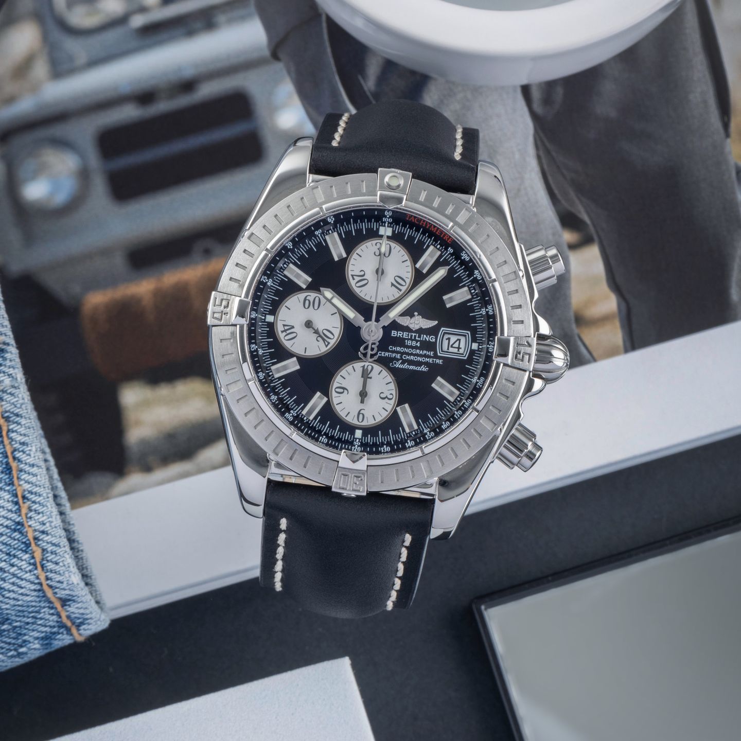 Breitling Chronomat Evolution A13356 (Unknown (random serial)) - 44 mm Steel case (1/8)