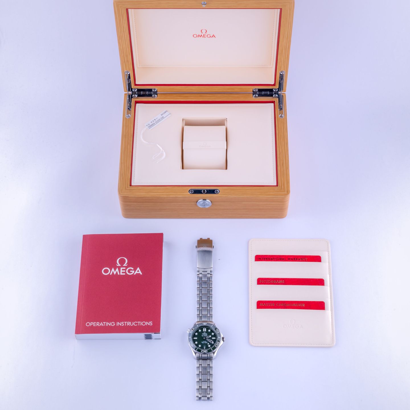 Omega Seamaster Diver 300 M 210.30.42.20.10.001 (2023) - Groen wijzerplaat 42mm Staal (8/8)