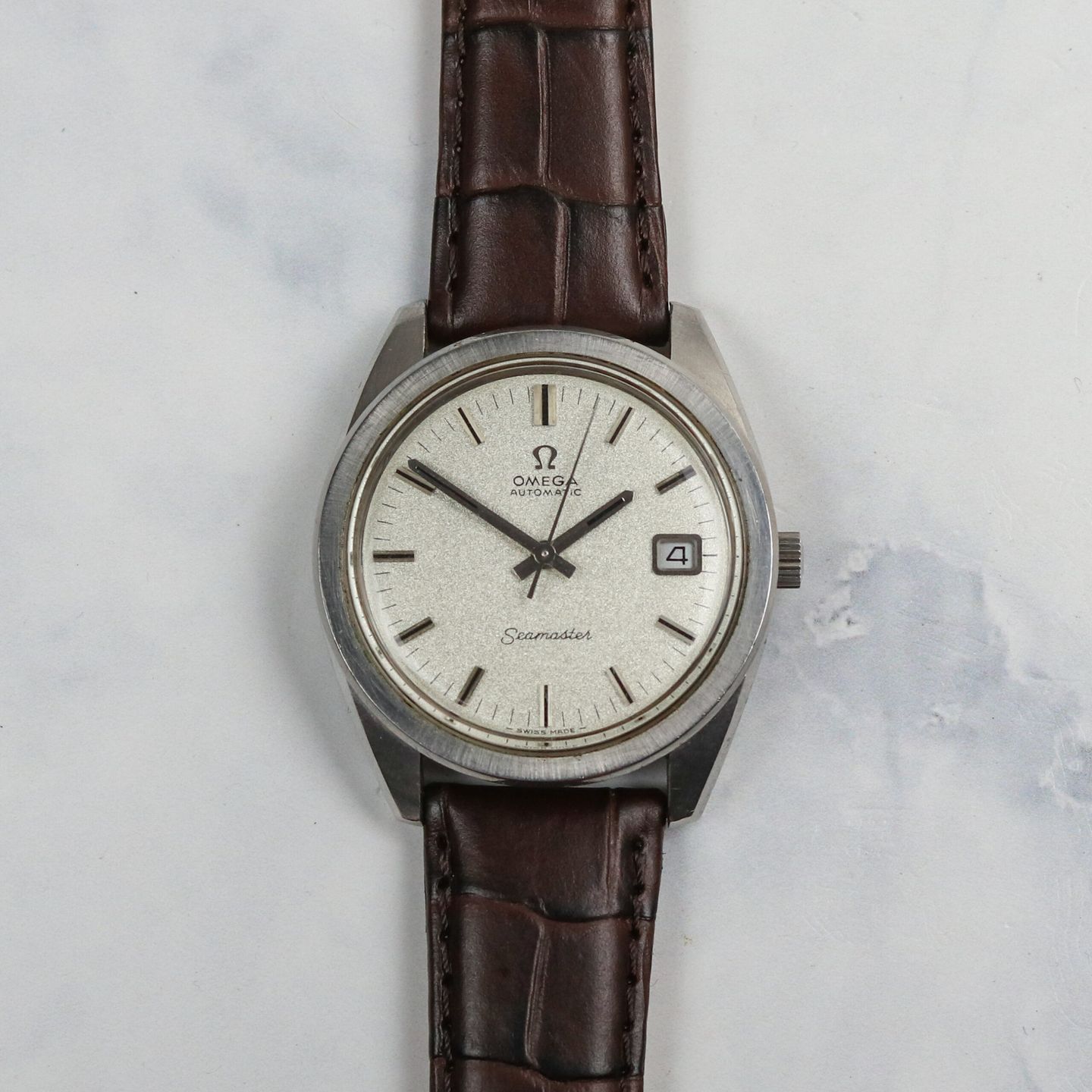 Omega Constellation 166.028.The (1968) - Silver dial Unknown Steel case (3/4)