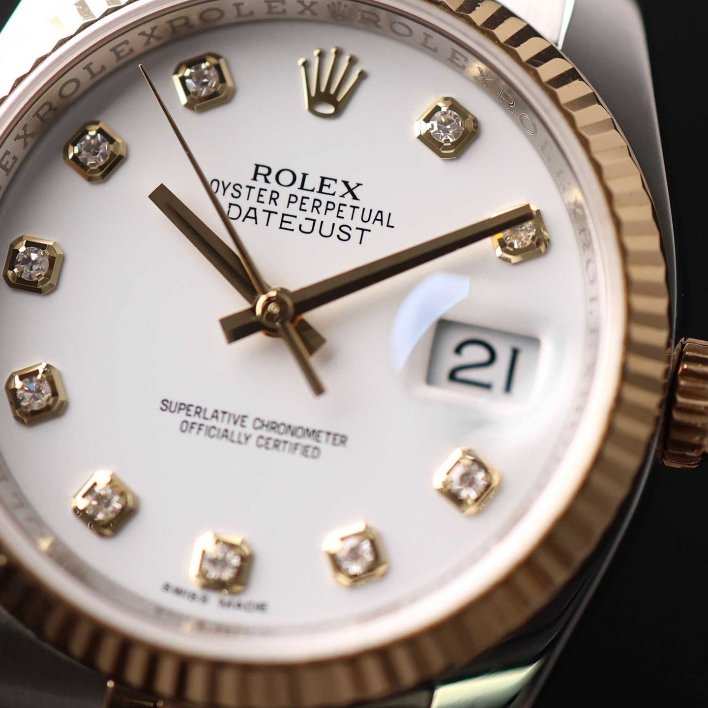 Rolex Datejust 36 116233 (2010) - 36 mm Gold/Steel case (5/6)
