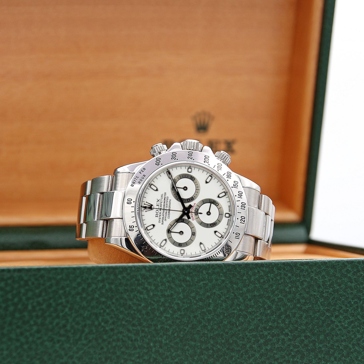 Rolex Daytona 116520 (Onbekend (willekeurig serienummer)) - 40mm Staal (2/8)
