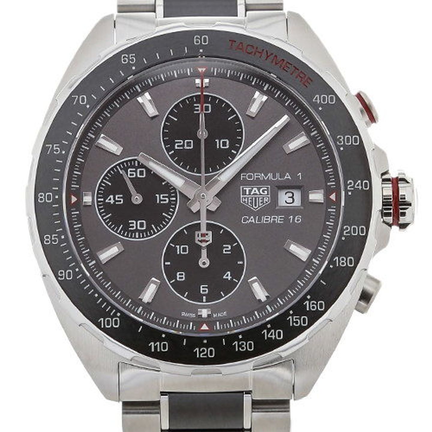 TAG Heuer Formula 1 Calibre 16 CAZ2012.BA0970 (2024) - Grey dial 44 mm Steel case (1/4)