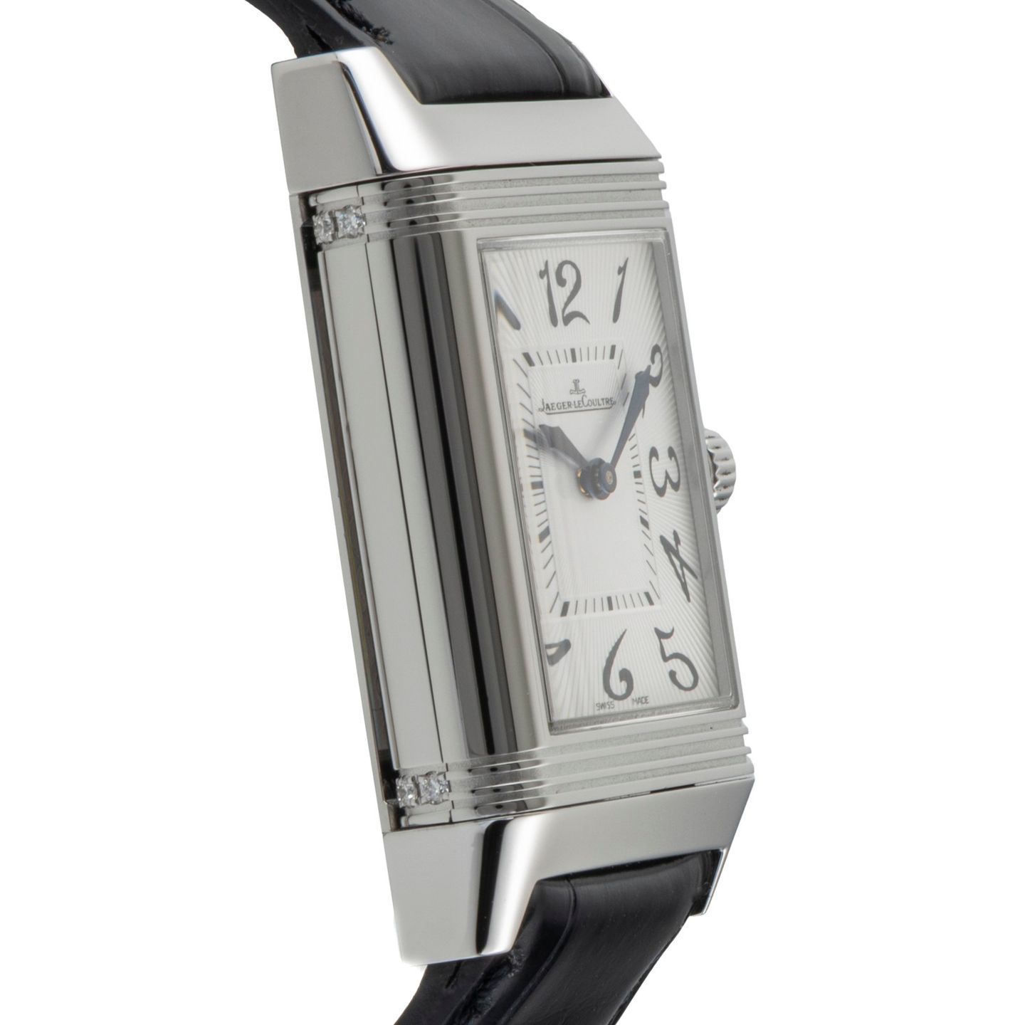 Jaeger-LeCoultre Reverso Duetto Classique Q2568402 (2015) - Black dial 23 mm Steel case (7/8)