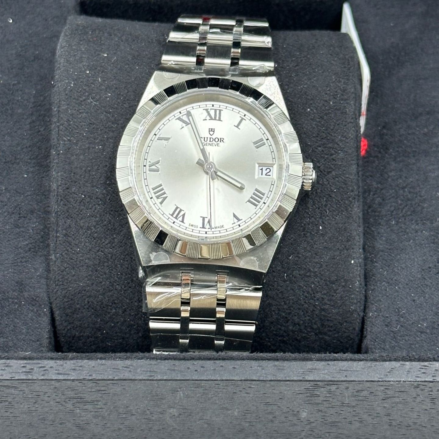 Tudor Royal 28400-0001 (2024) - Zilver wijzerplaat 34mm Staal (5/8)