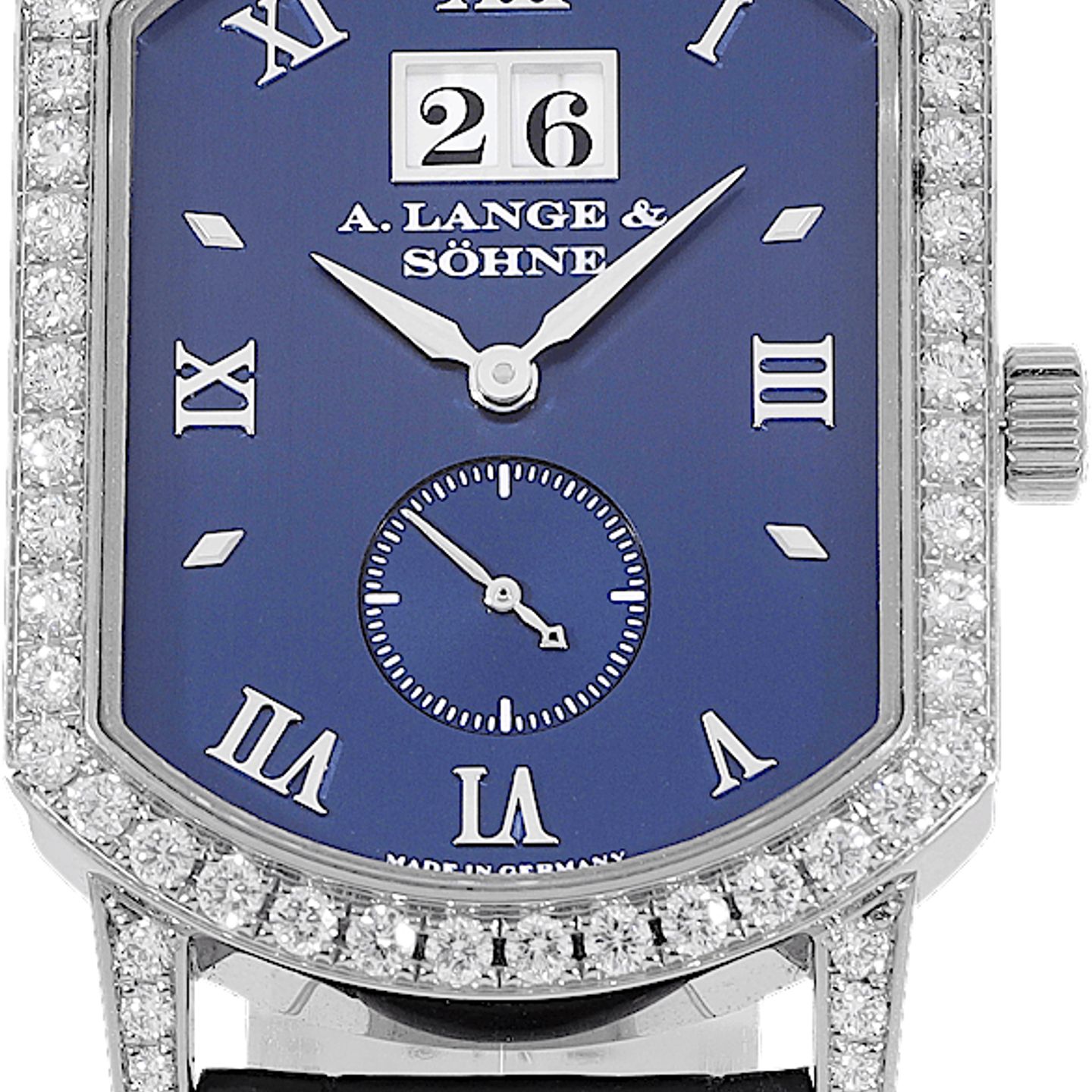 A. Lange & Söhne Unknown 812.029 (2001) - Blue dial 38 mm White Gold case (2/5)