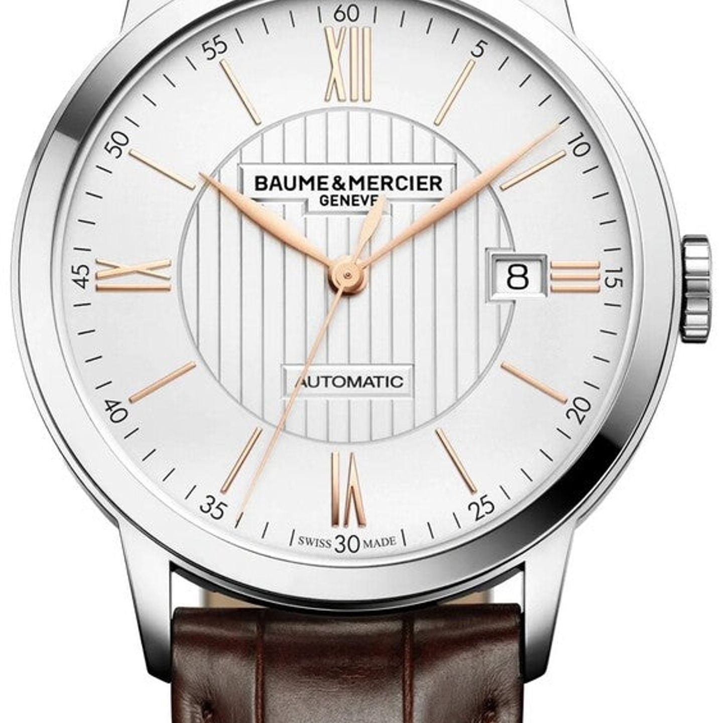 Baume & Mercier Classima M0A10263 (2026) - Zilver wijzerplaat 40mm Staal (1/1)