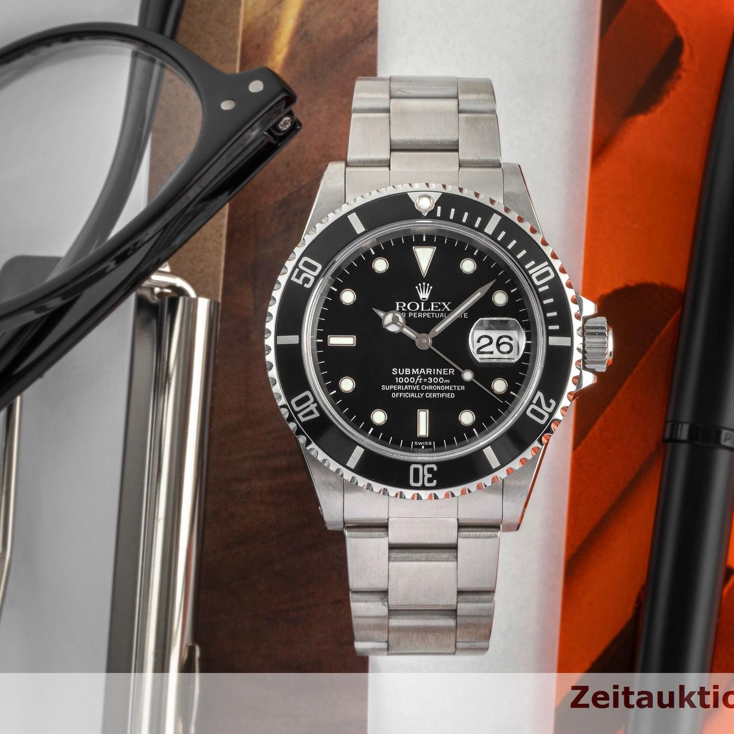 Rolex Submariner Date 116610 (1998) - 40mm Staal (2/8)