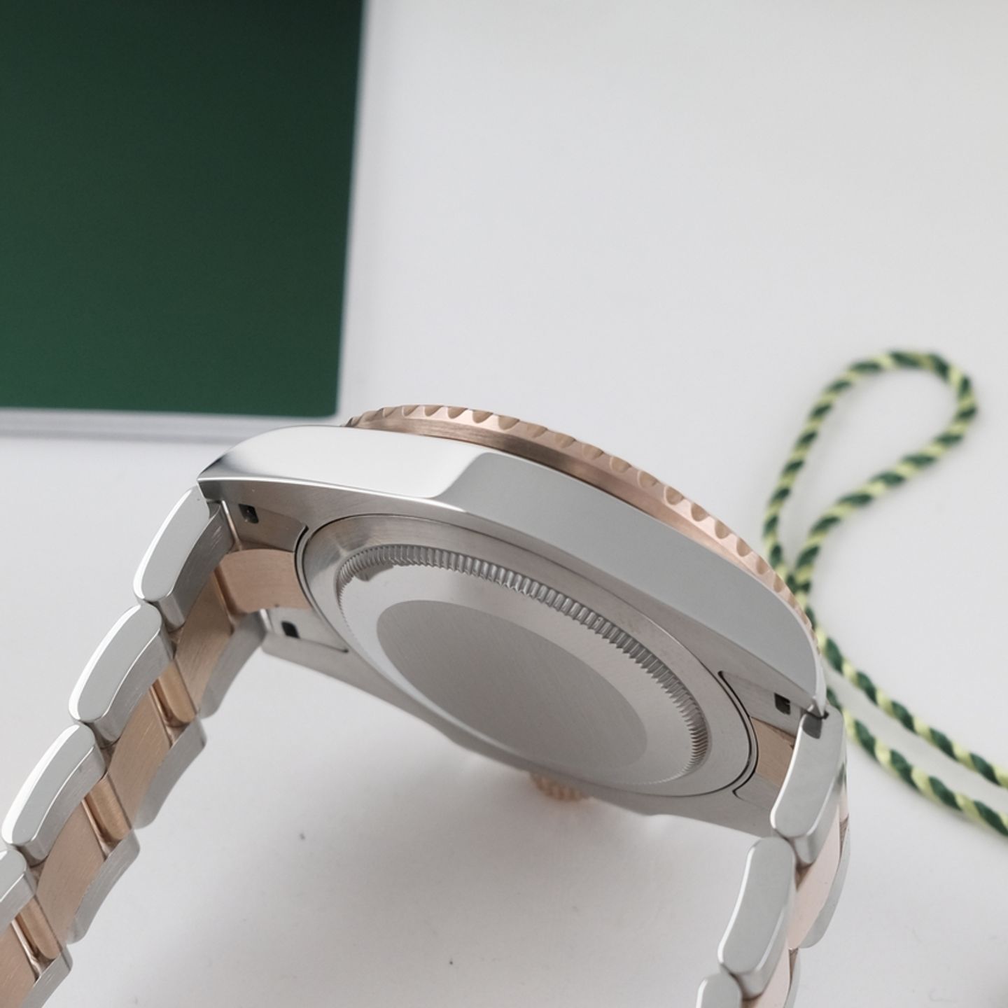 Rolex GMT-Master II 126711CHNR (2021) - Zwart wijzerplaat 40mm Goud/Staal (7/8)