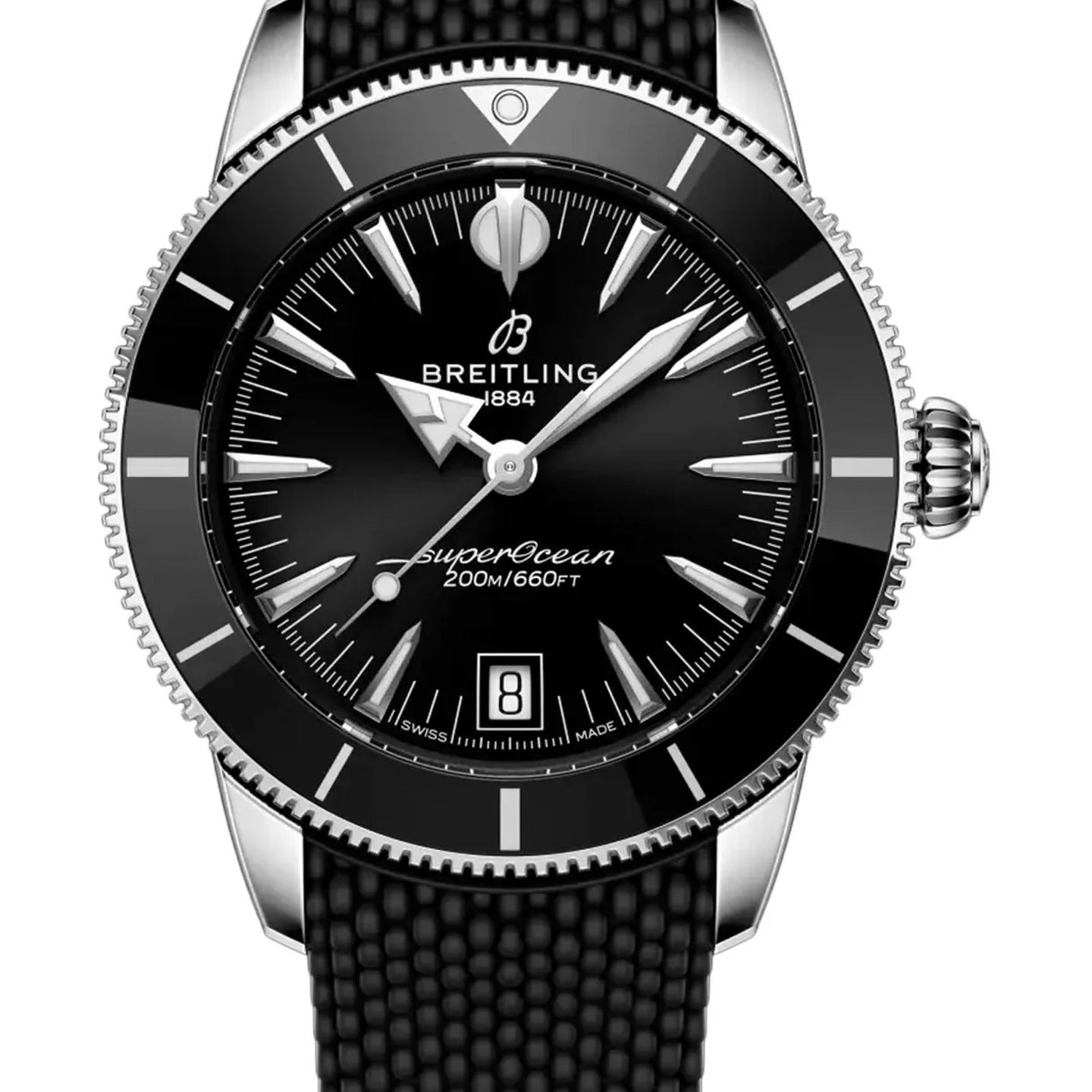 Breitling Superocean Heritage AB3110241B1S1 (2026) - Zwart wijzerplaat 40mm Staal (1/1)