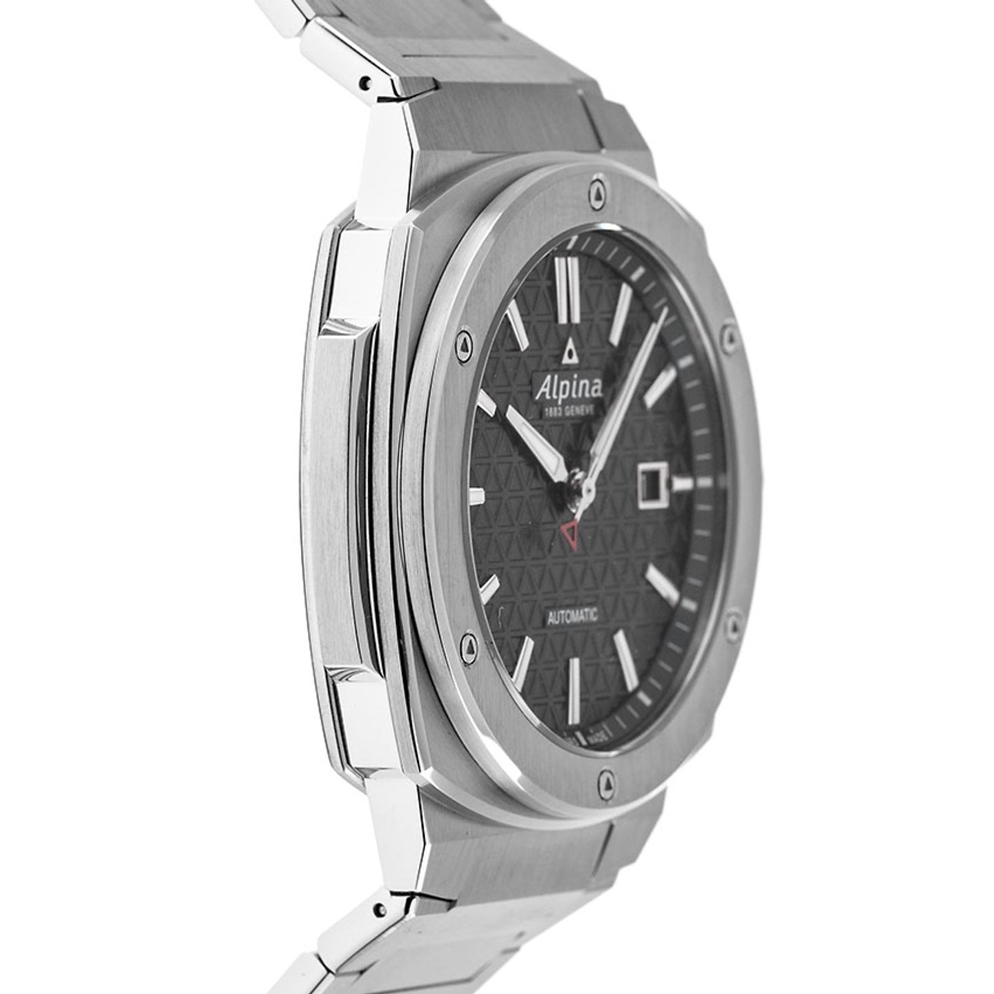 Alpina Alpiner AL-525G4AE6B (Onbekend (willekeurig serienummer)) - Grijs wijzerplaat 41mm Staal (4/7)