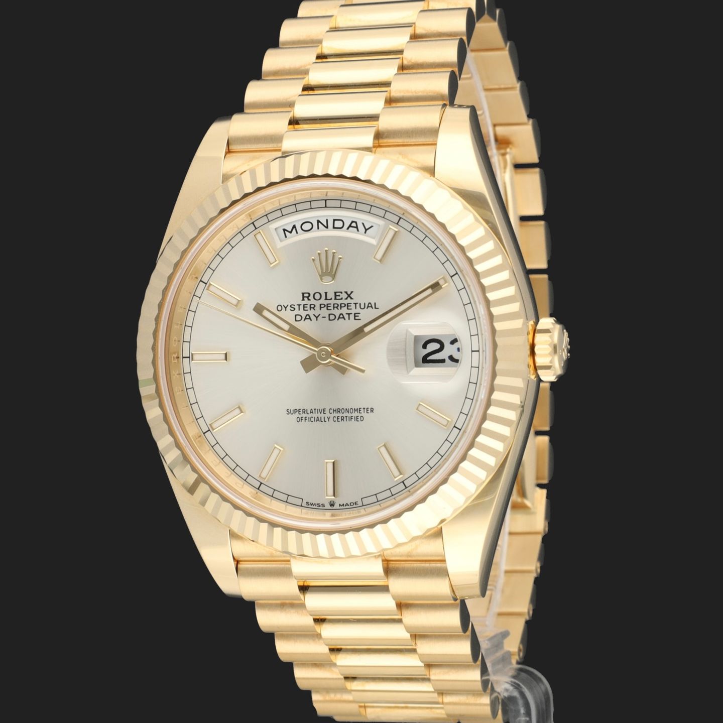 Rolex Day-Date 40 228238 (2023) - 40mm Geelgoud (1/8)