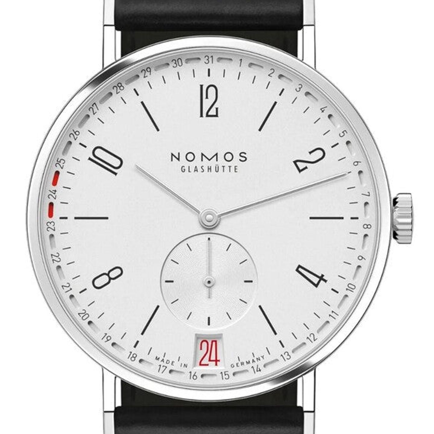 NOMOS Tangente 135 (2026) - Wit wijzerplaat 38mm Staal (1/1)