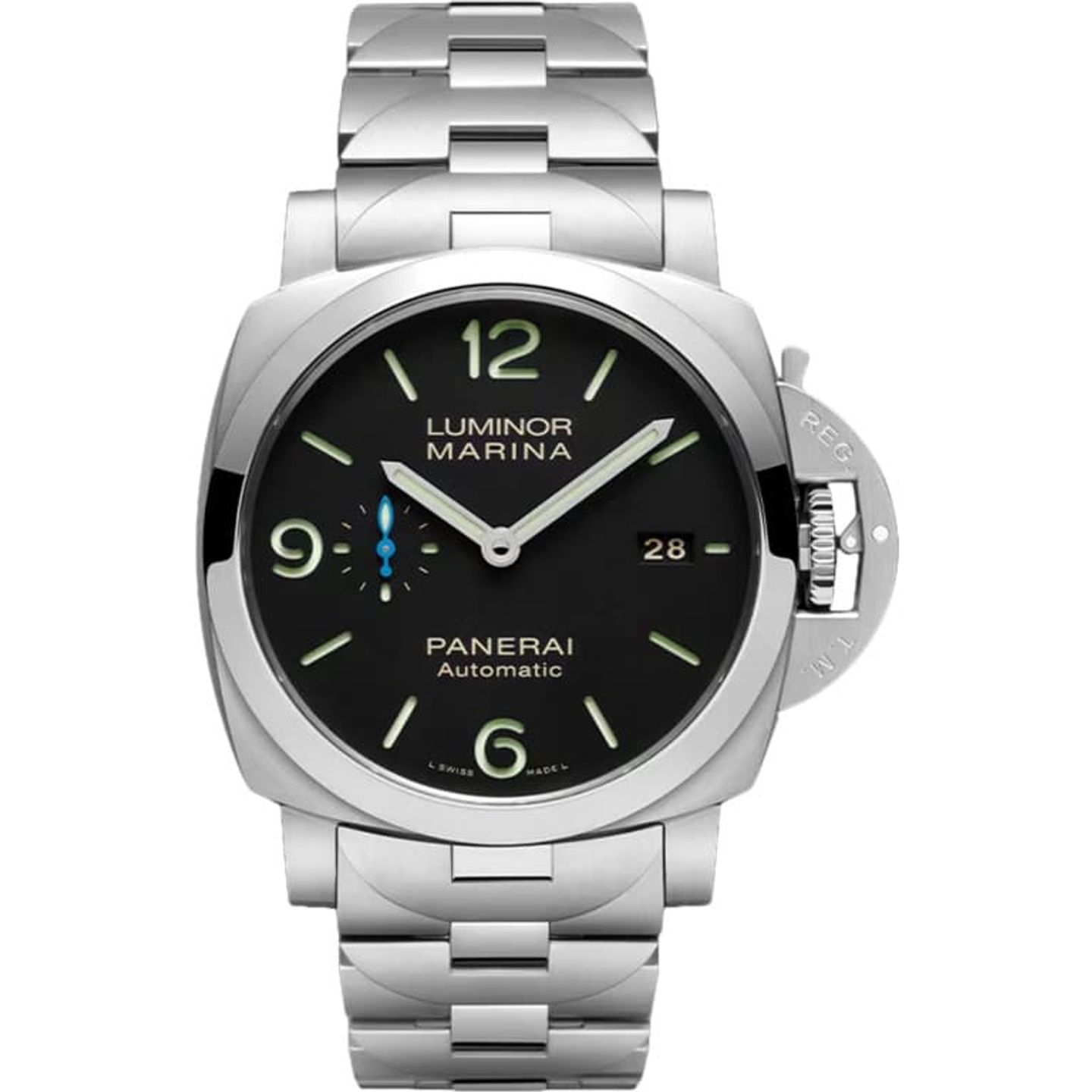 Panerai Luminor Marina PAM01562 (2025) - Zwart wijzerplaat 44mm Staal (1/1)