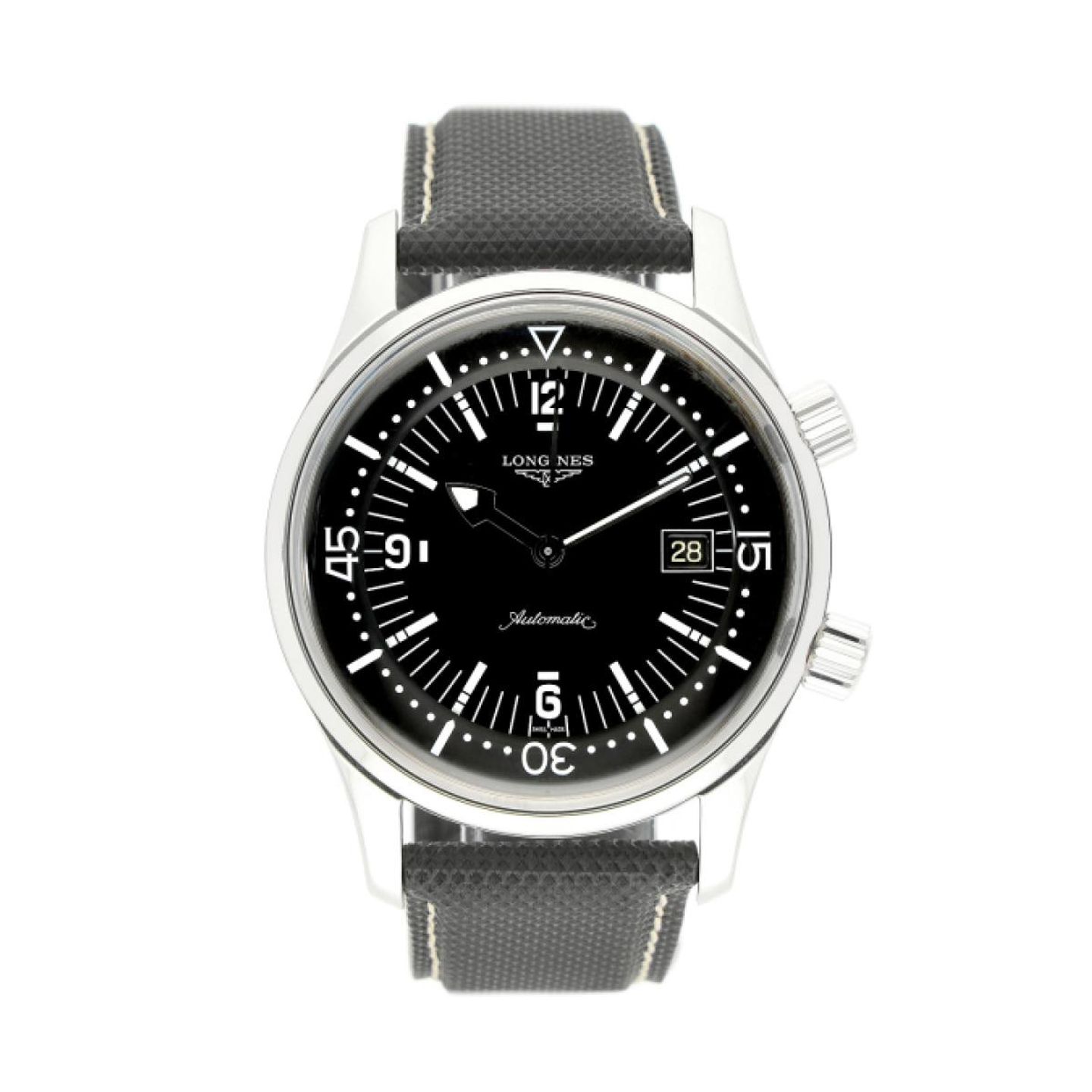 Longines Legend Diver L3.674.4.50.0 (2018) - Black dial 42 mm Steel case (1/5)