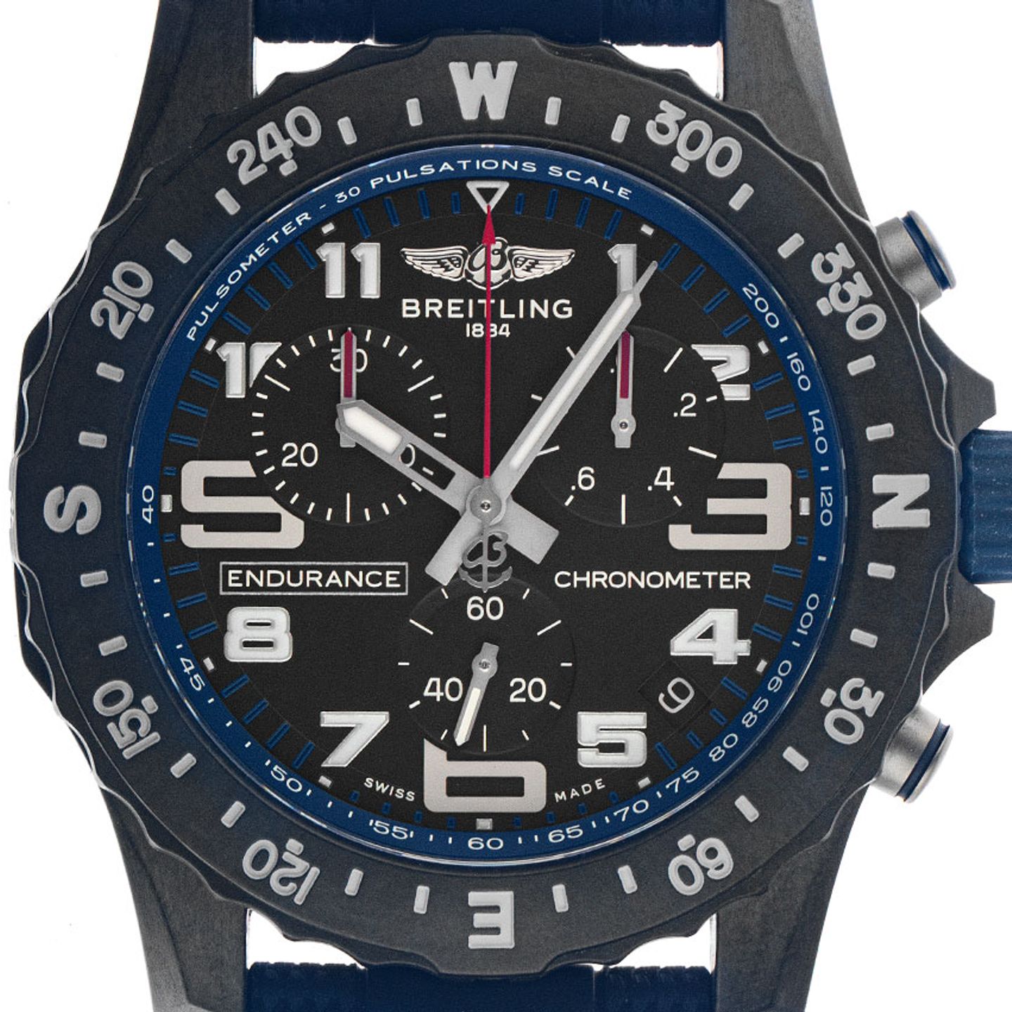 Breitling Endurance Pro X82310D51B1S2 (2025) - Zwart wijzerplaat 45mm Plastic (1/7)