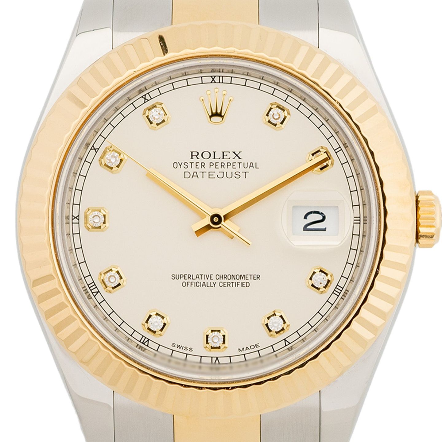 Rolex Datejust II 116333 (2020) - 41 mm Gold/Steel case (2/5)