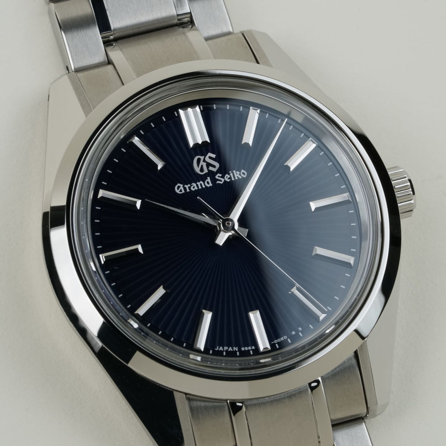 Grand Seiko Heritage Collection SBGW299 (2025) - Blauw wijzerplaat 37mm Staal (3/8)