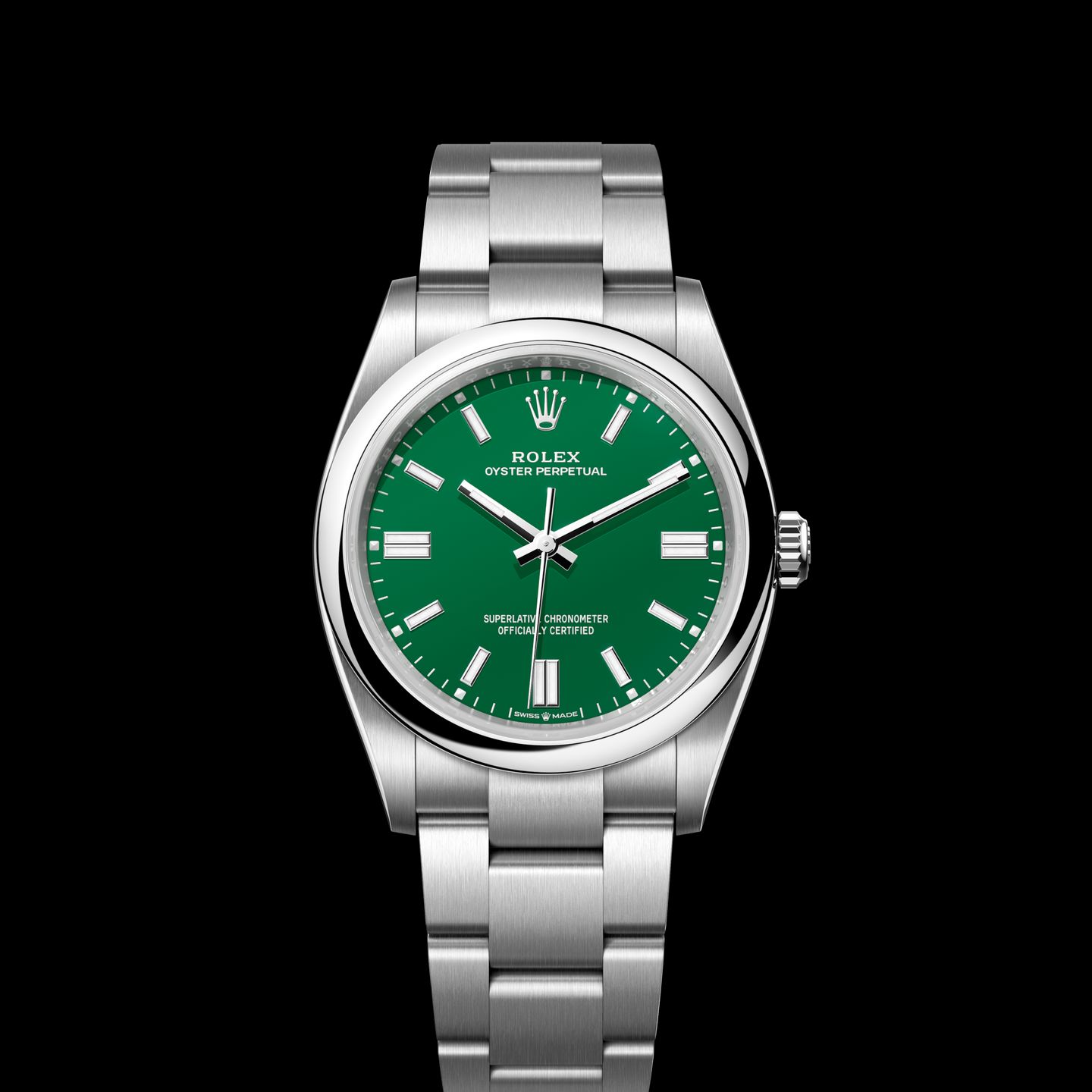 Rolex Oyster Perpetual 36 126000 (2023) - Green dial 36 mm Steel case (1/1)