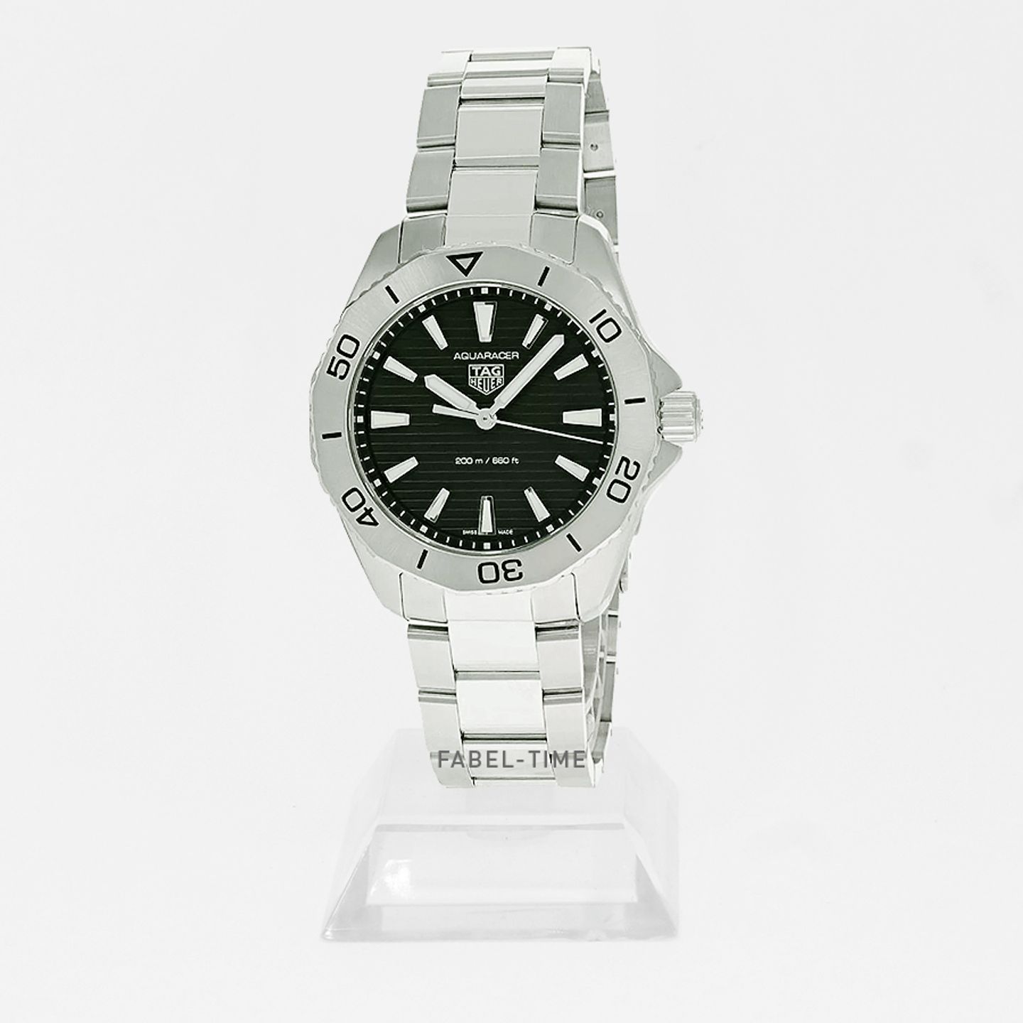 TAG Heuer Aquaracer WBP1110.BA0627 (2024) - Zwart wijzerplaat 40mm Staal (1/1)