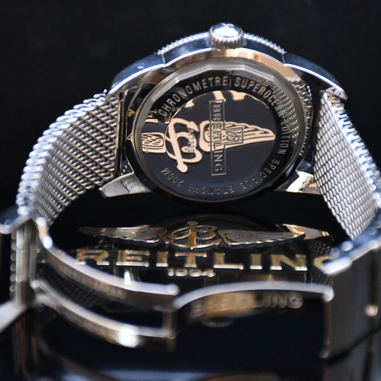 Breitling Superocean Heritage 46 A17320 (2008) - Black dial 46 mm Steel case (5/8)