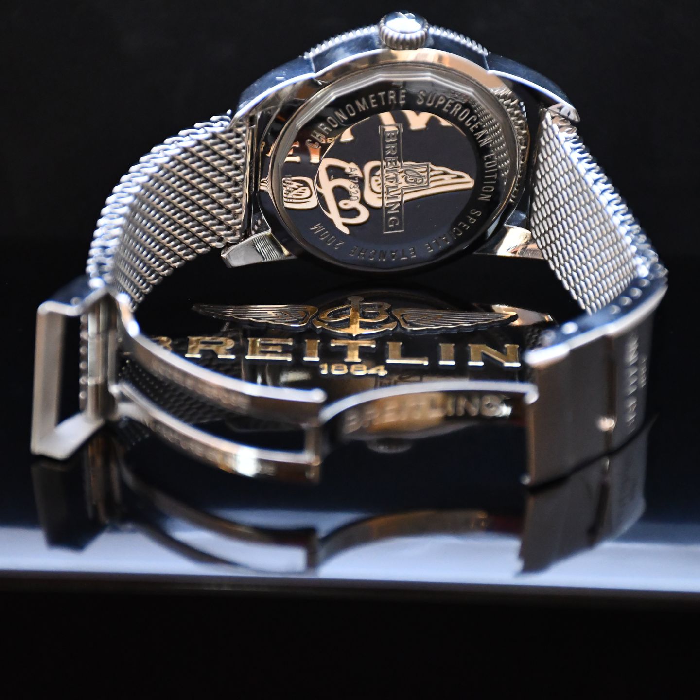 Breitling Superocean Heritage 46 A17320 (2008) - Black dial 46 mm Steel case (6/8)