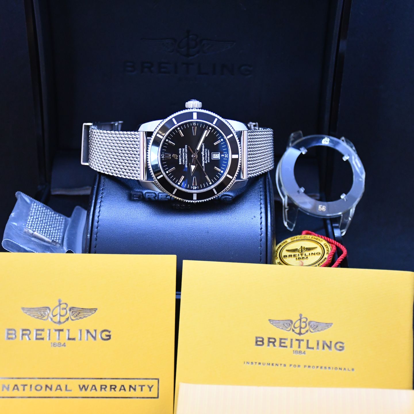 Breitling Superocean Heritage 46 A17320 (2008) - Black dial 46 mm Steel case (7/8)