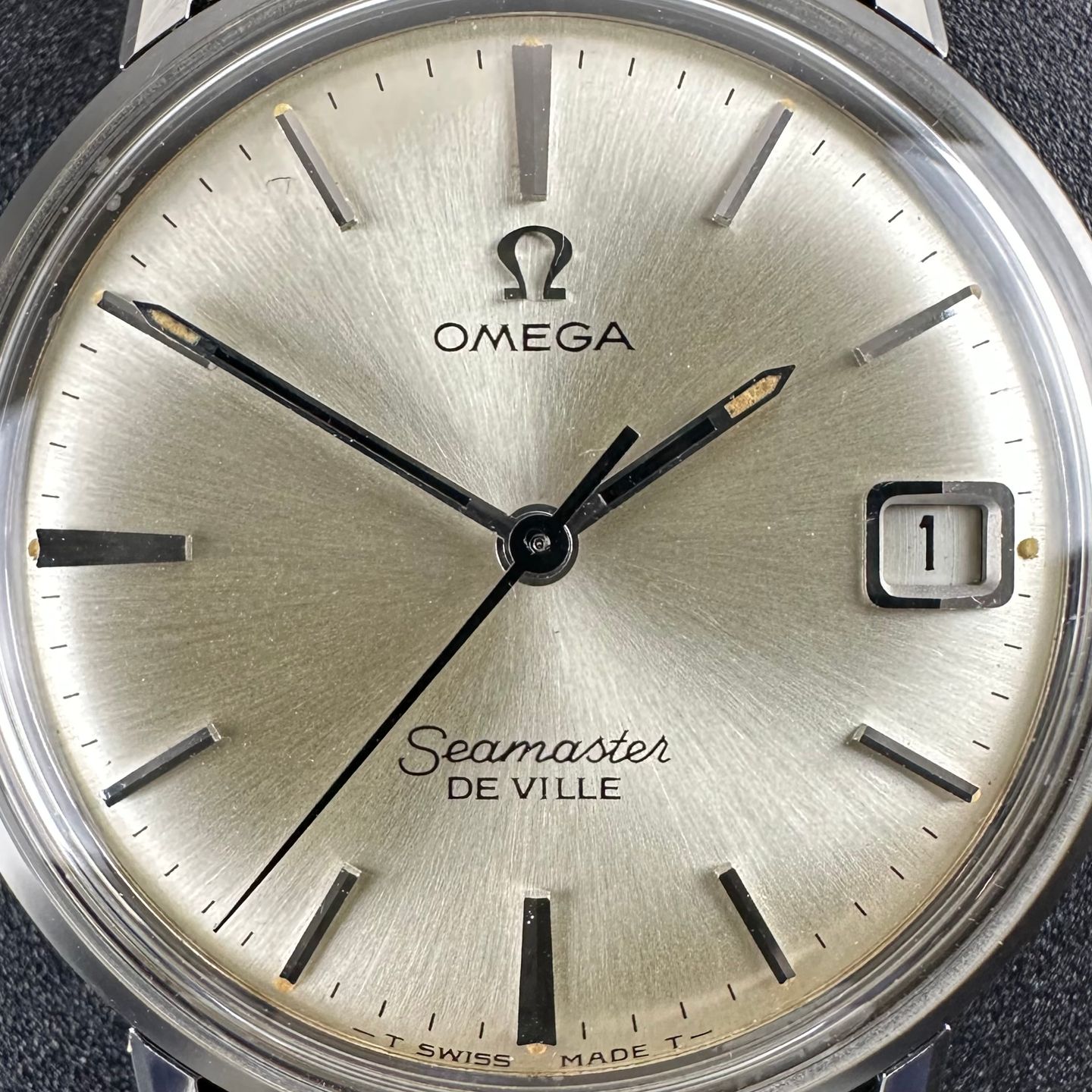 Omega Seamaster 136.010 (1964) - Wit wijzerplaat 33mm Staal (8/8)