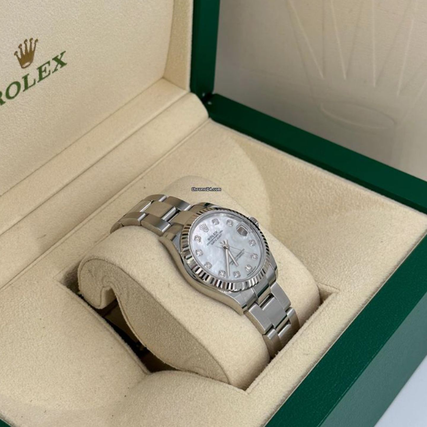 Rolex Datejust 31 278274 (2024) - Pearl dial 31 mm Steel case (3/7)