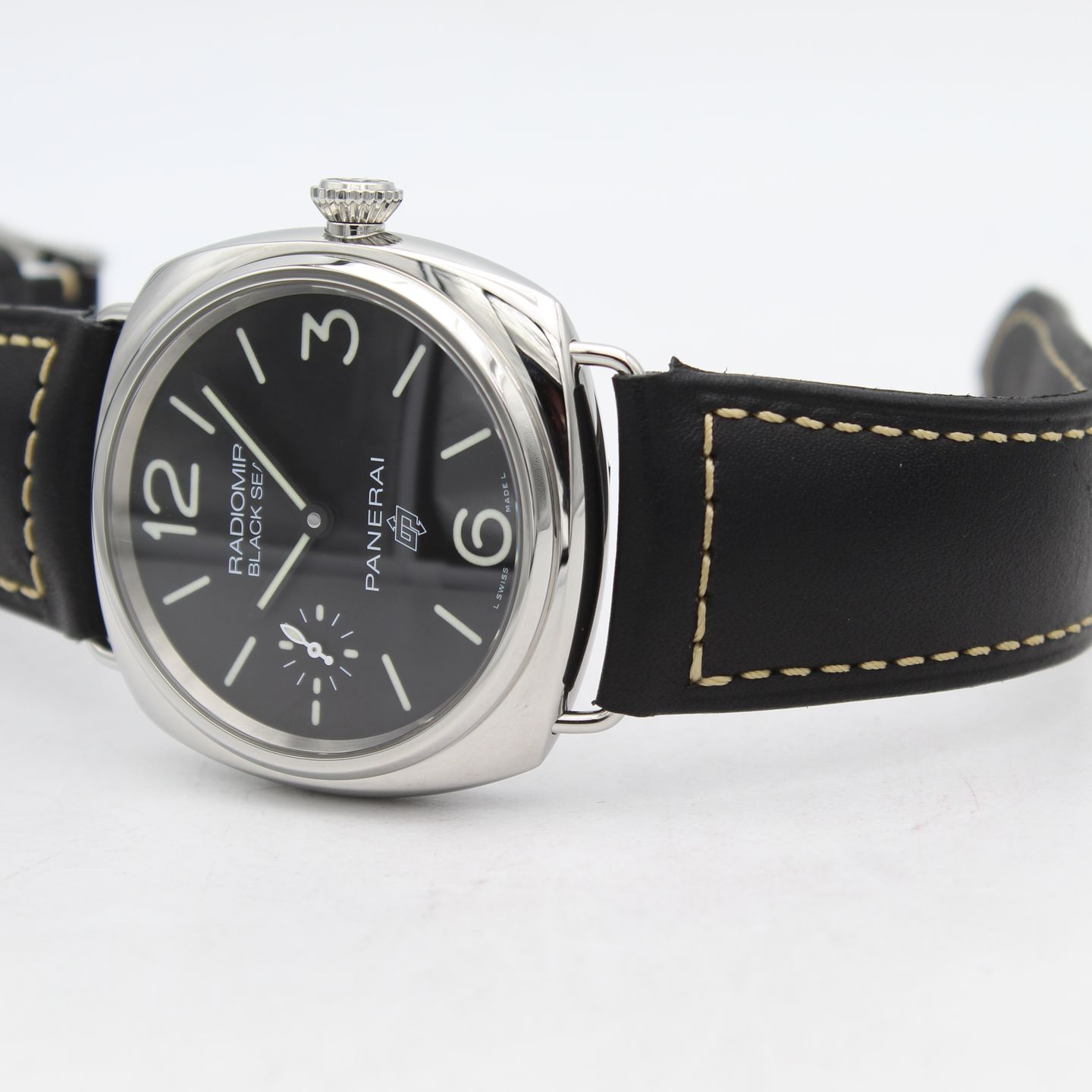 Panerai Radiomir Black Seal PAM00754 (2019) - Black dial 45 mm Steel case (5/8)