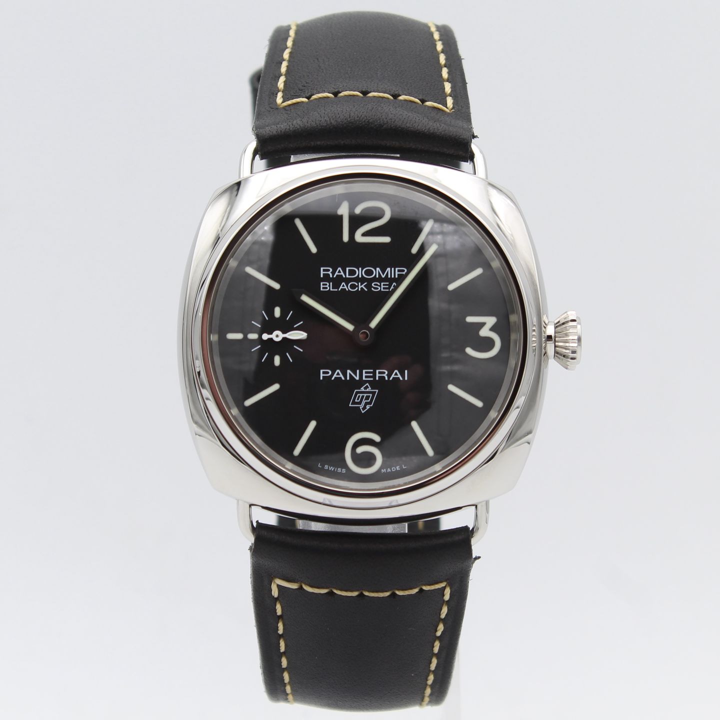 Panerai Radiomir Black Seal PAM00754 (2019) - Black dial 45 mm Steel case (1/8)