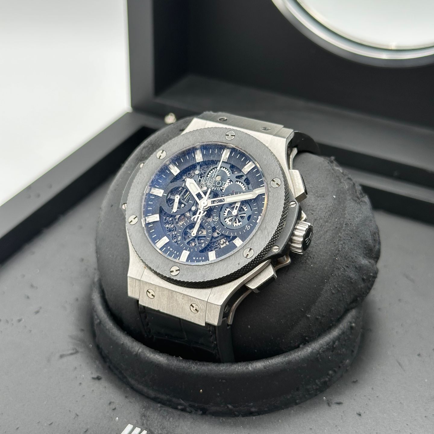 Hublot Big Bang 311.SM.1170.RX (2011) - Black dial 44 mm Steel case (5/6)
