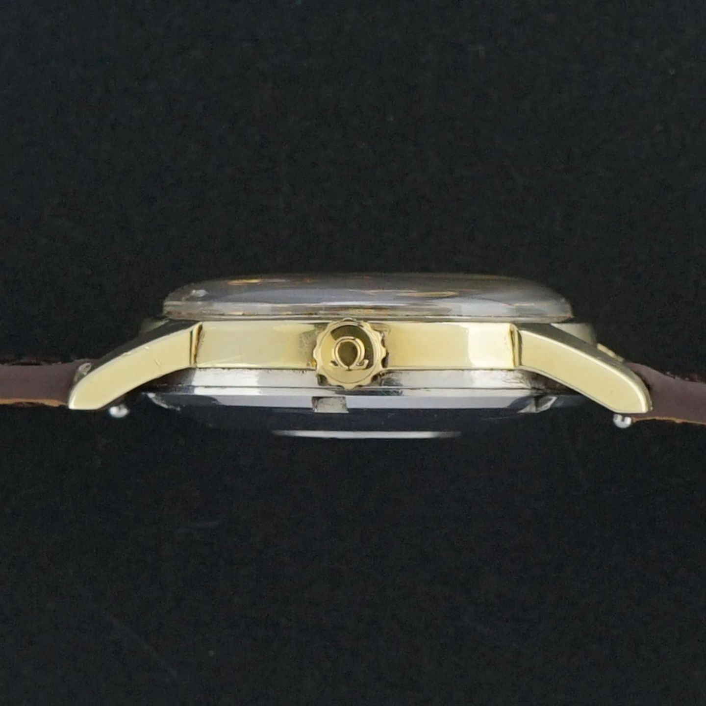 Omega Seamaster 14746 (1961) - White dial 34 mm Gold/Steel case (4/8)