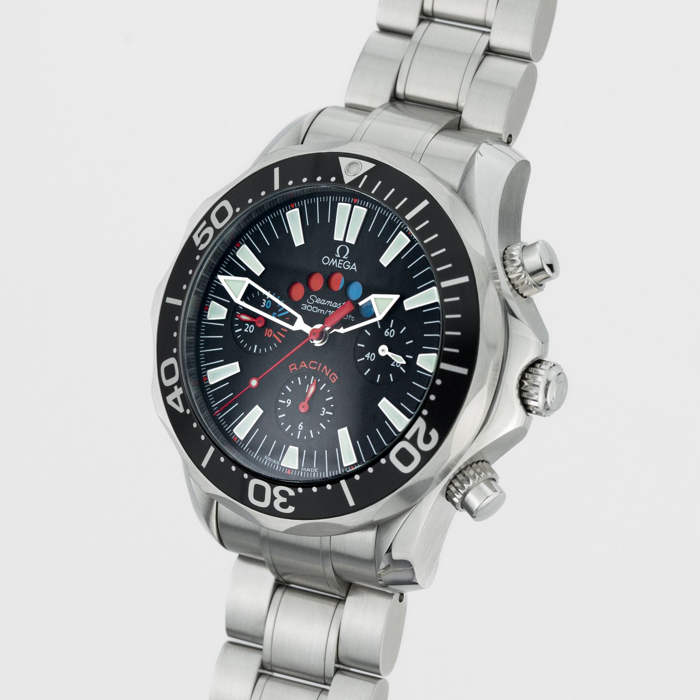 Omega Seamaster Diver 300 M 2569.52.00 (Unknown (random serial)) - Black dial 44 mm Steel case (6/8)