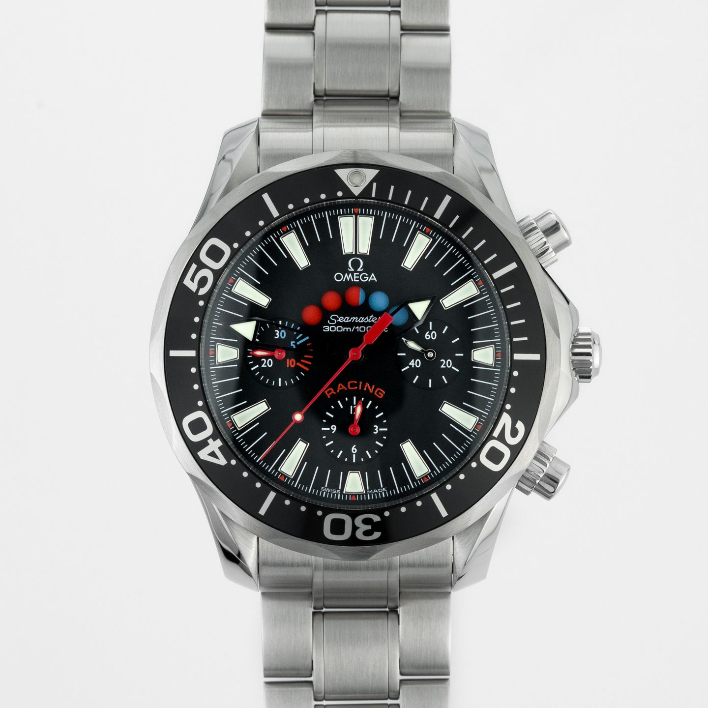 Omega Seamaster Diver 300 M 2569.52.00 (Unknown (random serial)) - Black dial 44 mm Steel case (1/8)