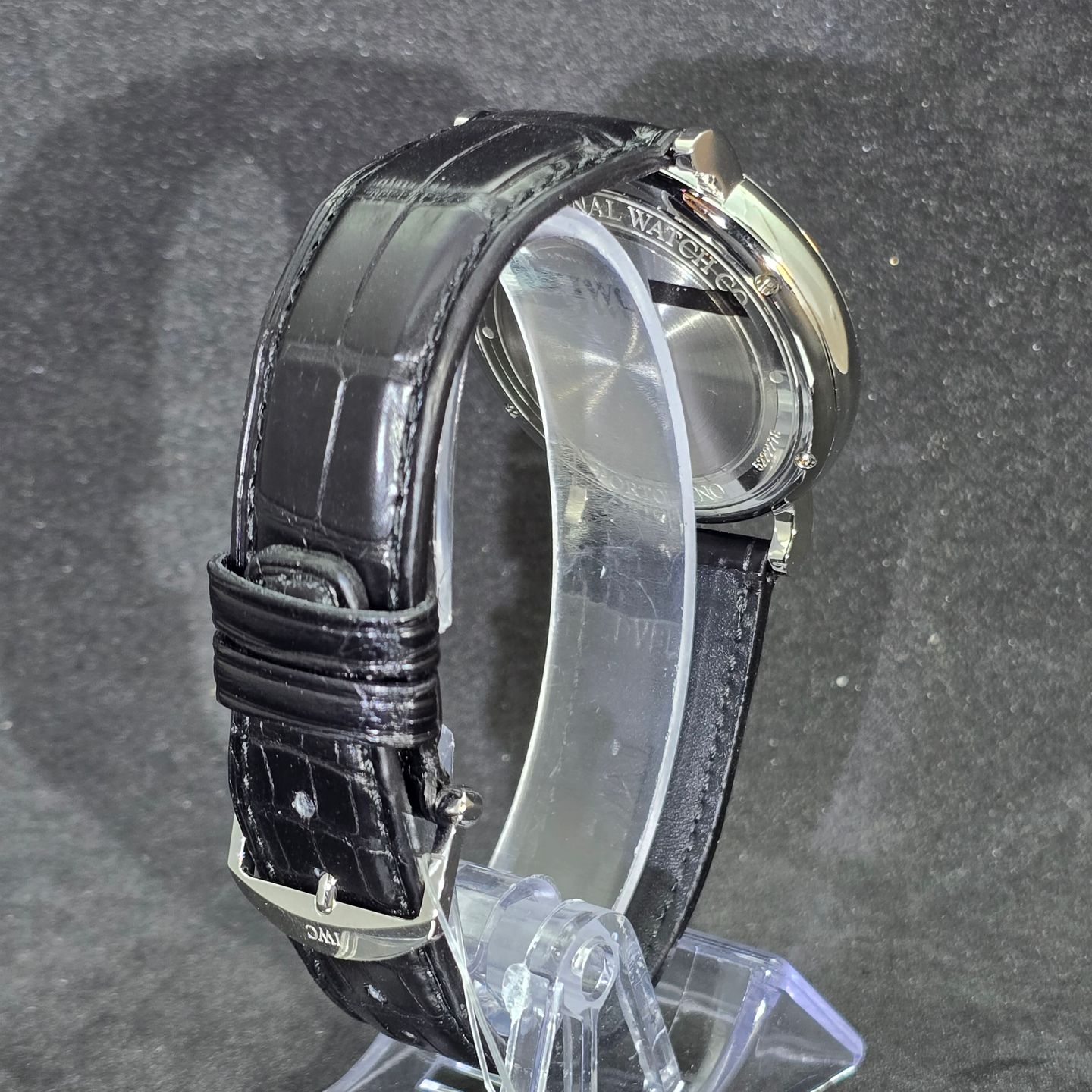 IWC Portofino Automatic IW356502 (2014) - Zwart wijzerplaat 40mm Staal (3/7)