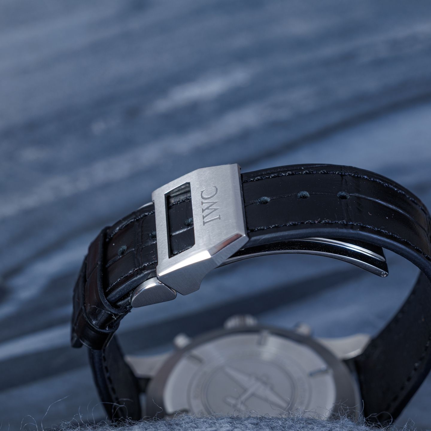 IWC Pilot Spitfire Chronograph IW387809 (2016) - Silver dial 43 mm Steel case (4/8)