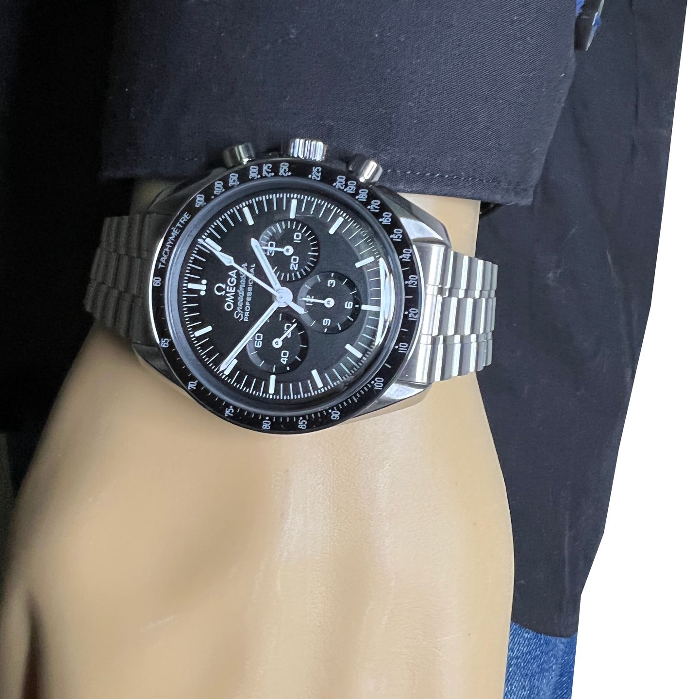 Omega Speedmaster Professional Moonwatch 310.30.42.50.01.001 (2024) - Zwart wijzerplaat 42mm Staal (3/8)