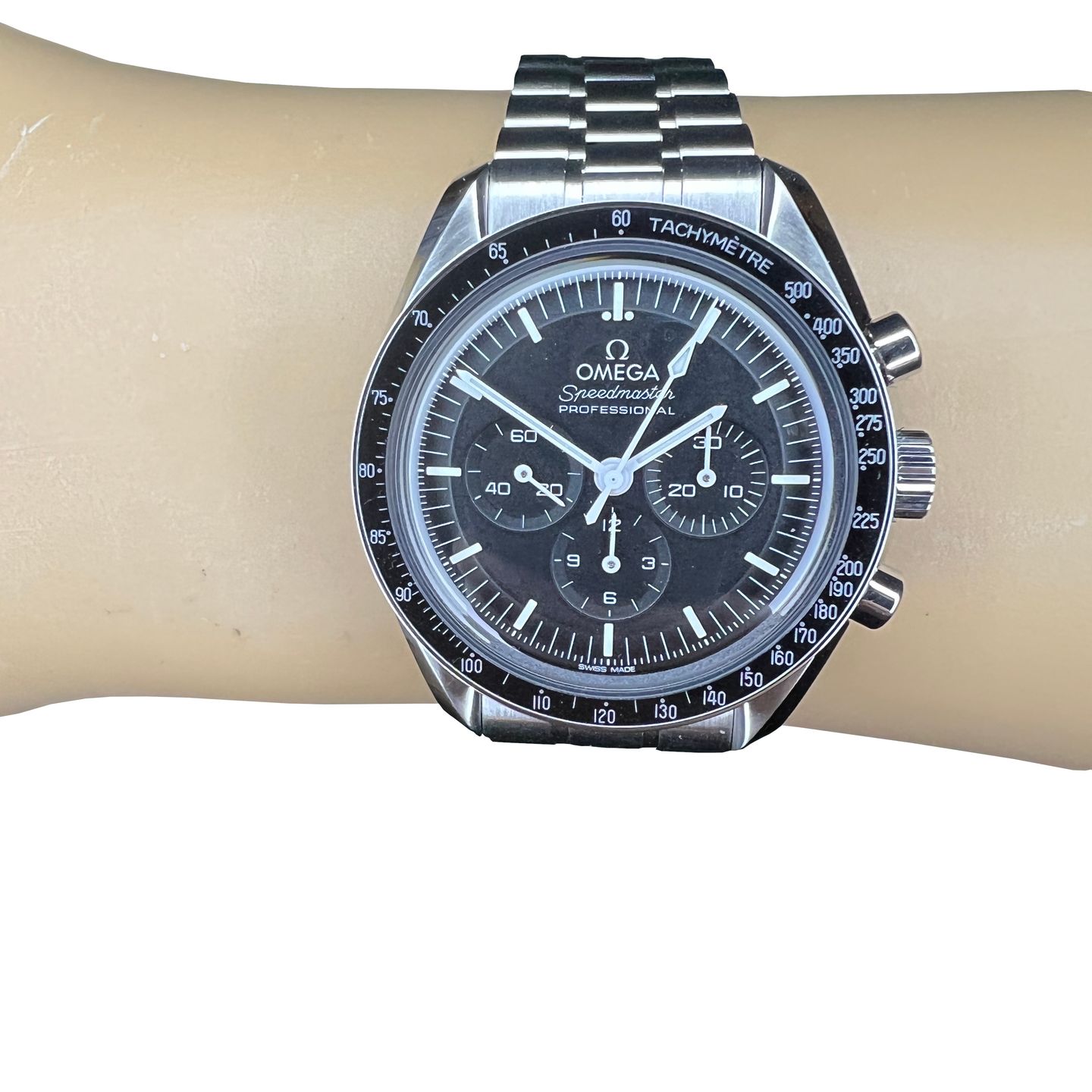 Omega Speedmaster Professional Moonwatch 310.30.42.50.01.001 (2024) - Zwart wijzerplaat 42mm Staal (2/8)