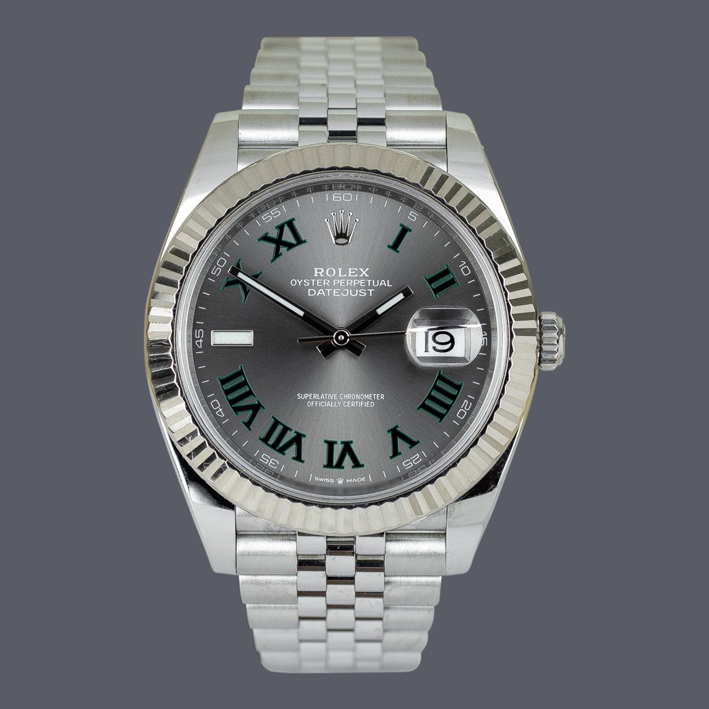 Rolex Datejust 41 126334 (2021) - Grey dial 41 mm Steel case (1/1)
