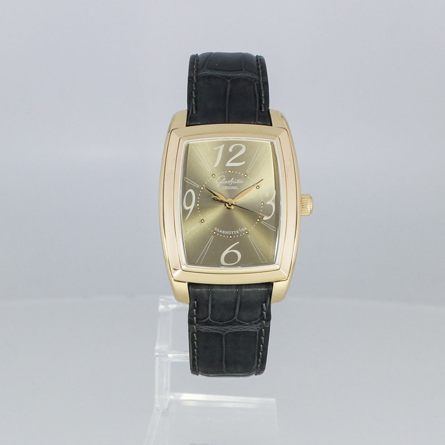 Glashütte Original Lady Serenade 1-39-52-21-51-04 (2011) - Brown dial 30 mm Rose Gold case (4/8)