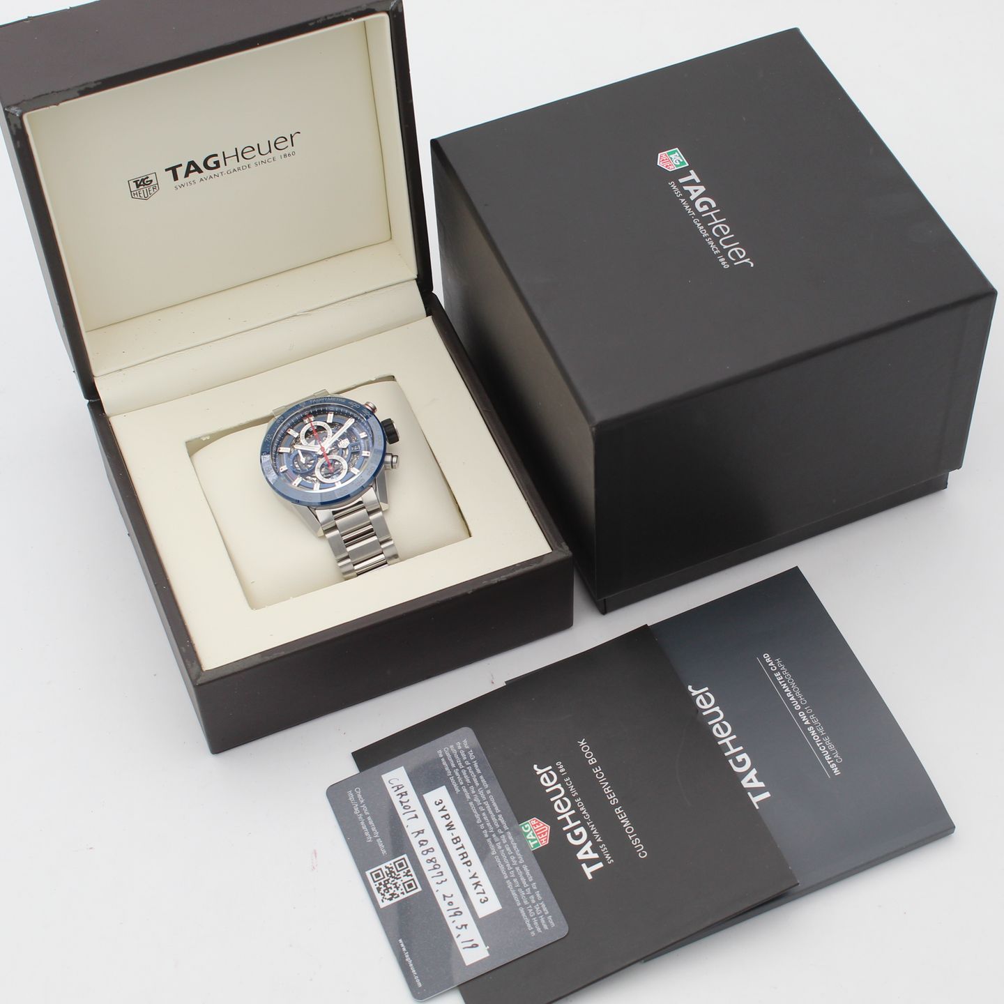 TAG Heuer Carrera Calibre HEUER 01 CAR201T.BA0766 - (8/8)