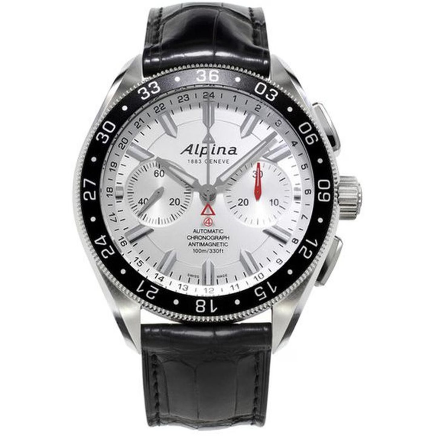 Alpina Alpiner AL-860S5AQ6 (2024) - Wit wijzerplaat 44mm Staal (1/3)